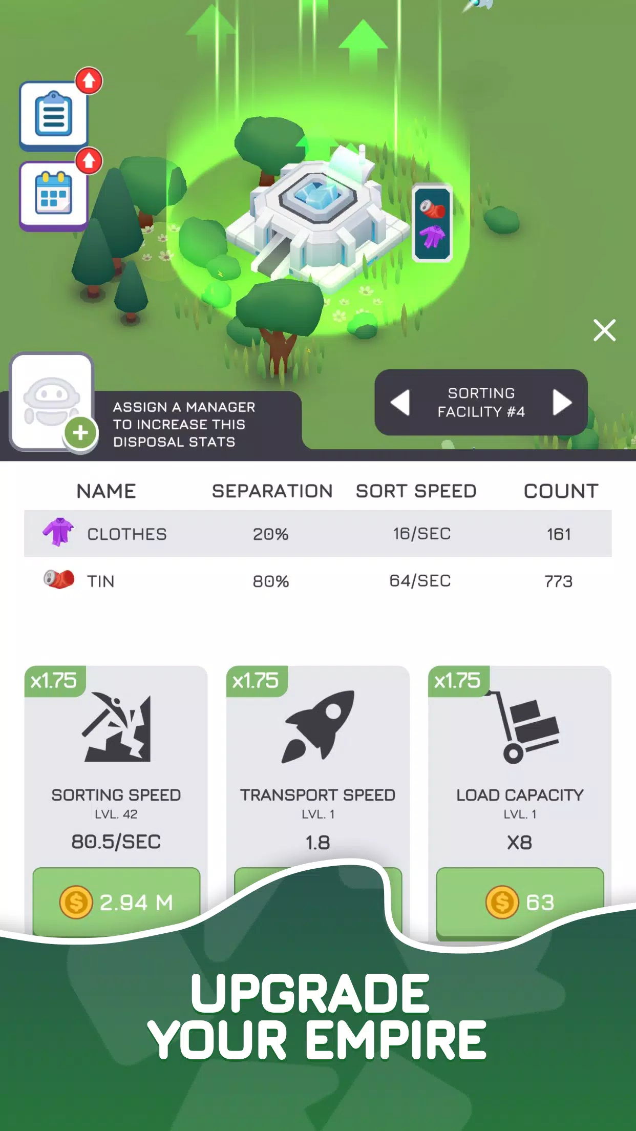 Idle Clean Planet Screenshots