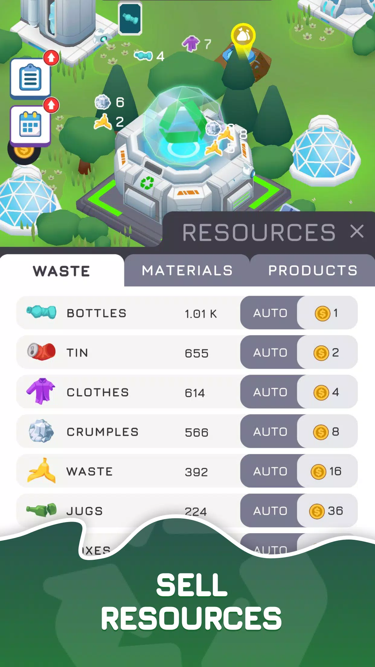 Idle Clean Planet Screenshots
