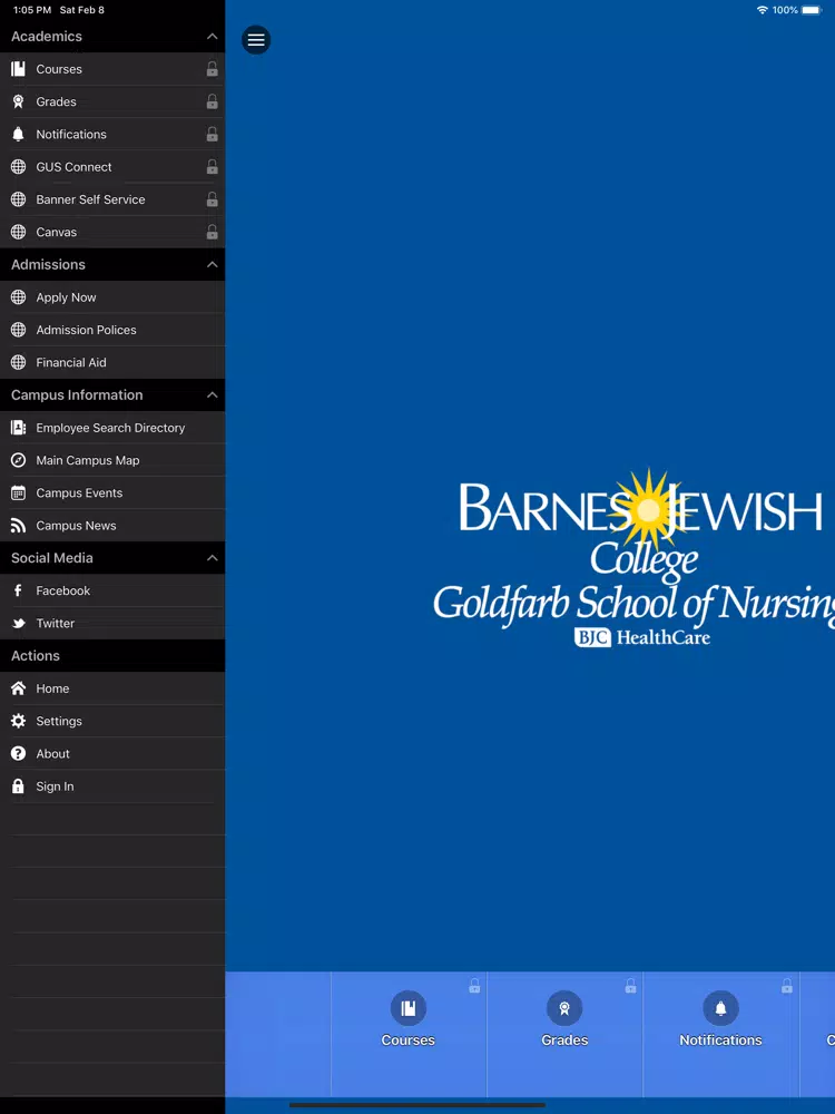 Скриншоты Goldfarb School of Nursing iPad