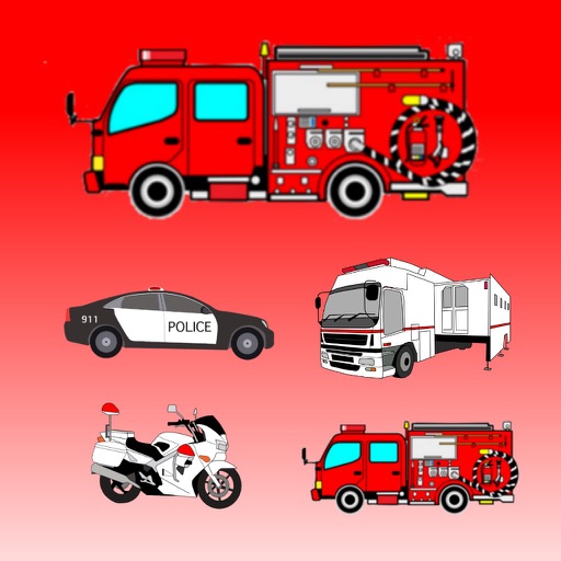 Which is the same Emergency Vehicle (Fire Truck, Ambulance ,Police Car)? Which is the same Emergency Vehicle (Fire Truck, Ambulance ,Police Car)?