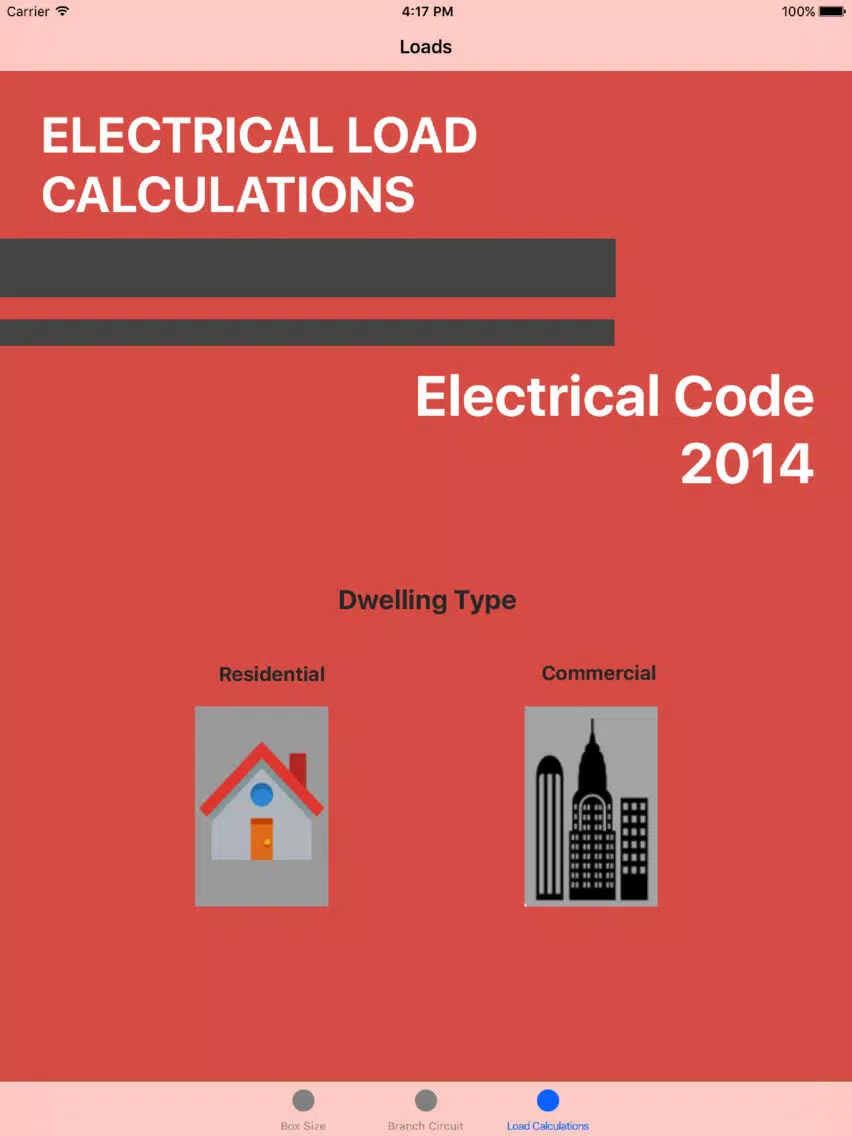Electrical Construction Calculations Tool Kit iPad Screenshots