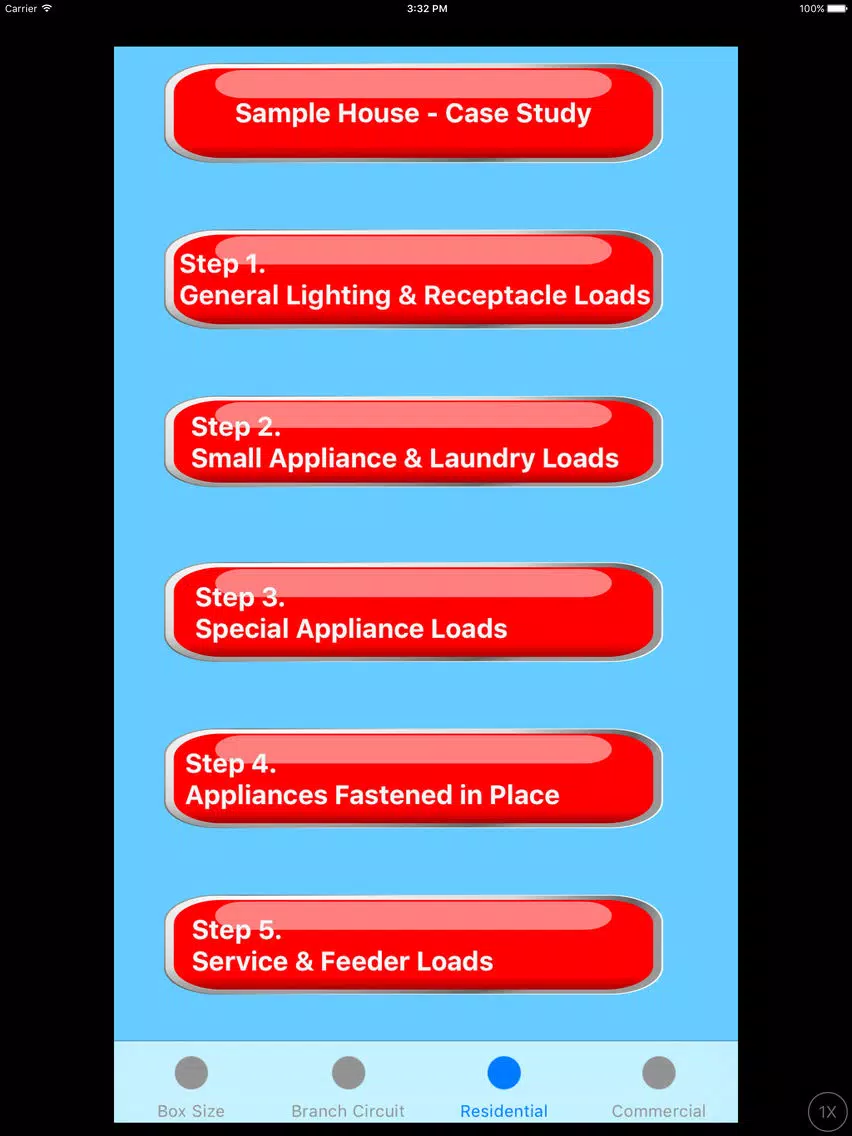 Electrical Construction Calculations Tool Kit iPad Screenshots