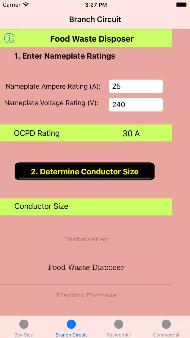 Electrical Construction Calculations Tool Kit Screenshots