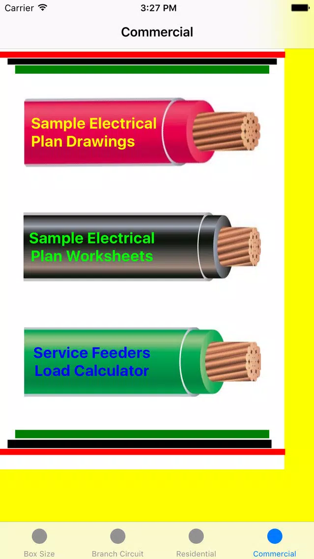 Electrical Construction Calculations Tool Kit Screenshots