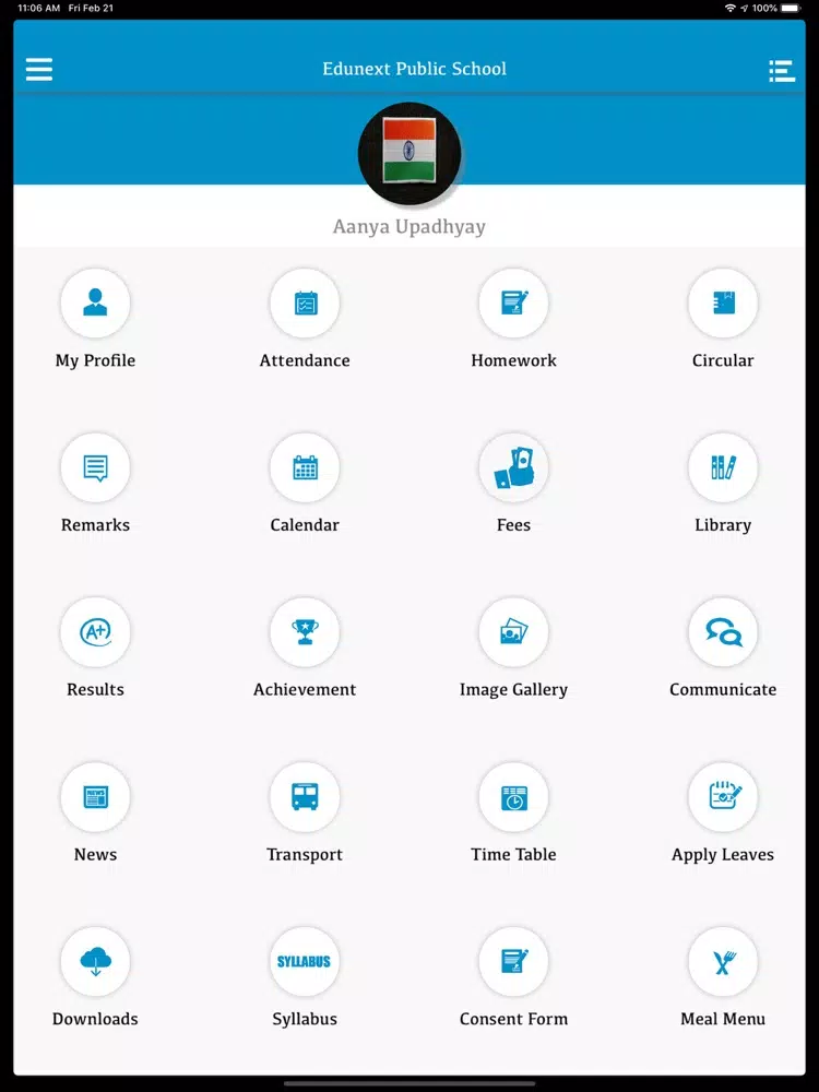 Indore Public School iPad Screenshots