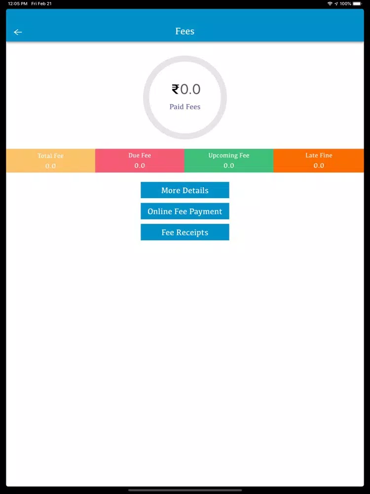 Indore Public School iPad Screenshots