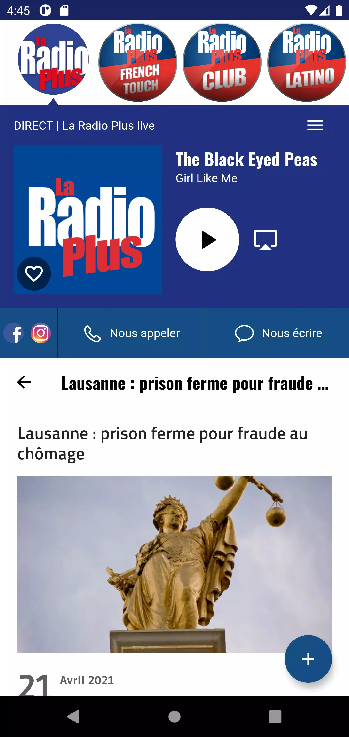 La Radio Plus Screenshots