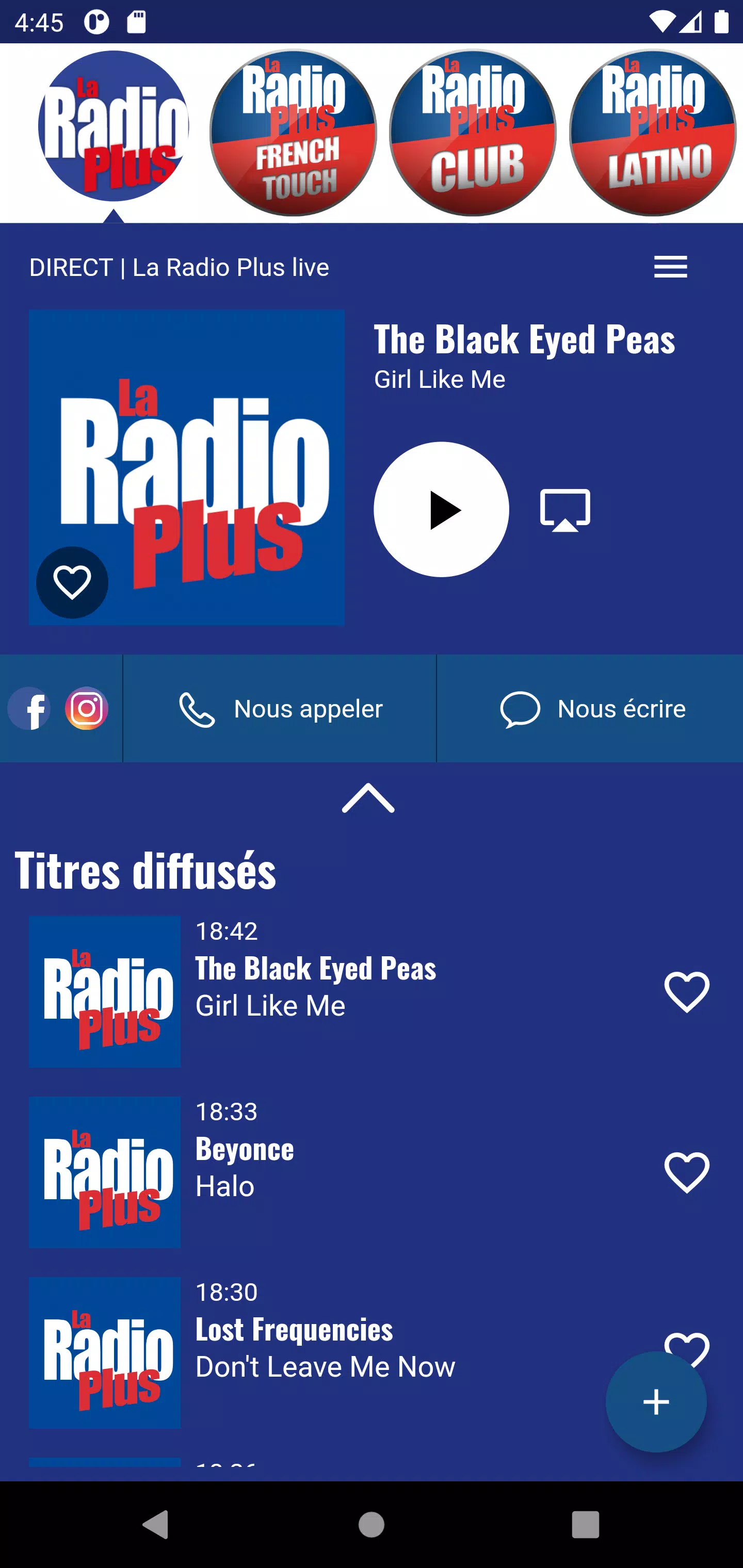 La Radio Plus Screenshots