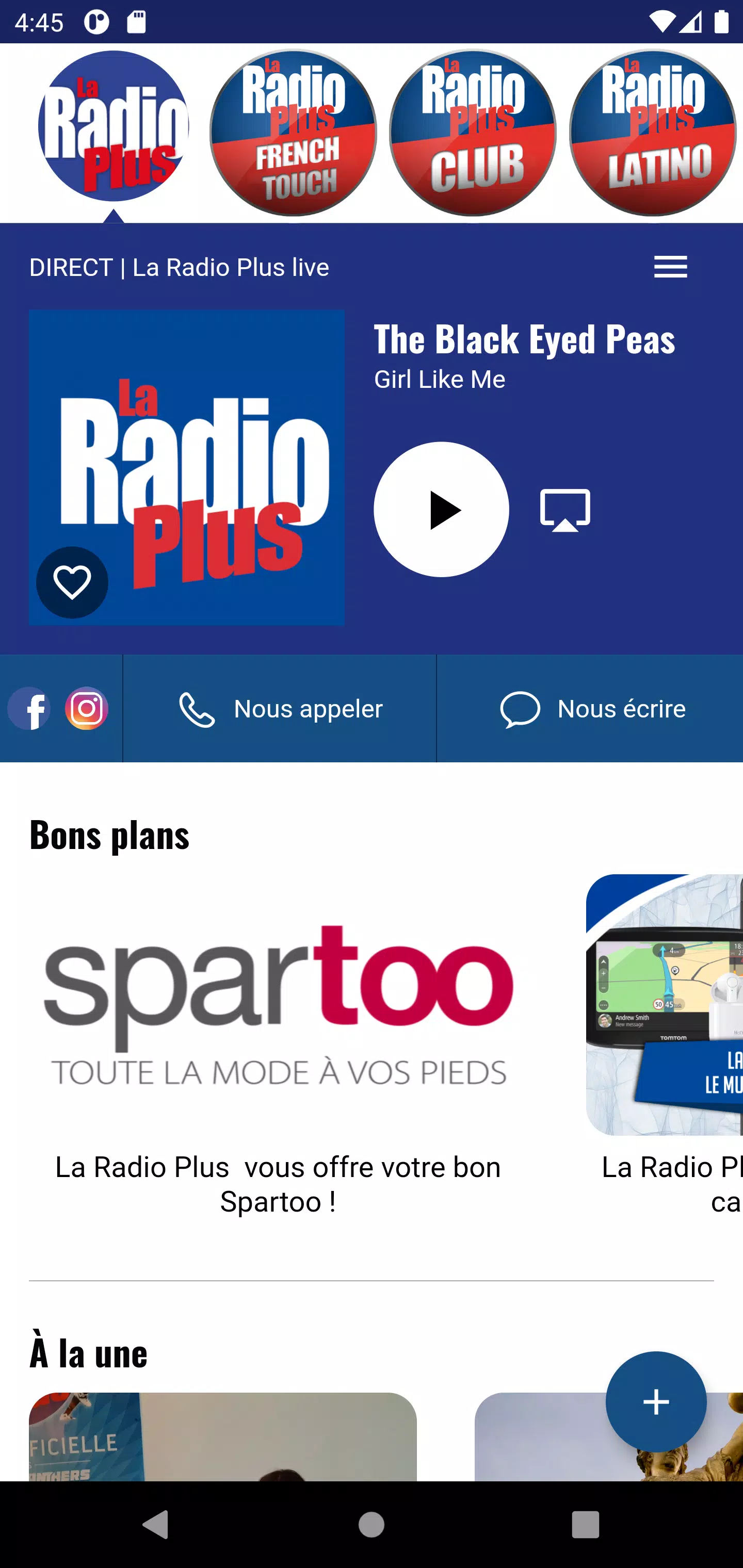 La Radio Plus Screenshots