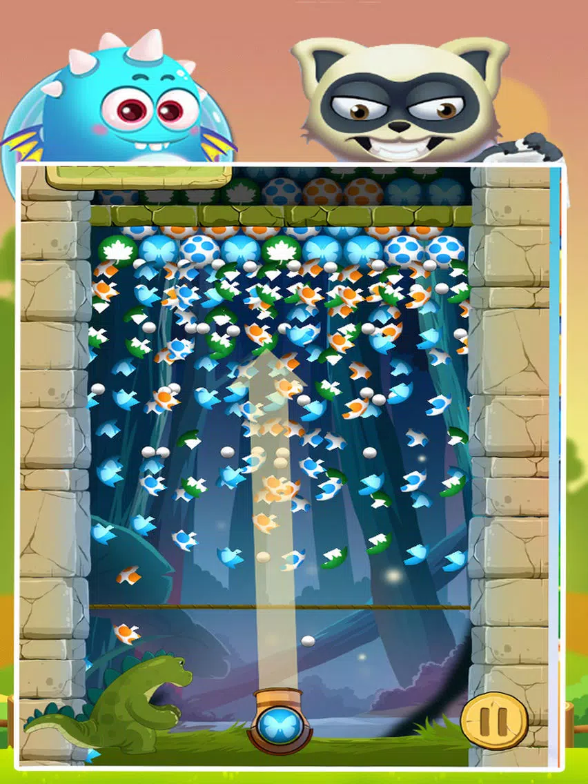 Bubble Dino Eggs Shooter iPad Screenshots