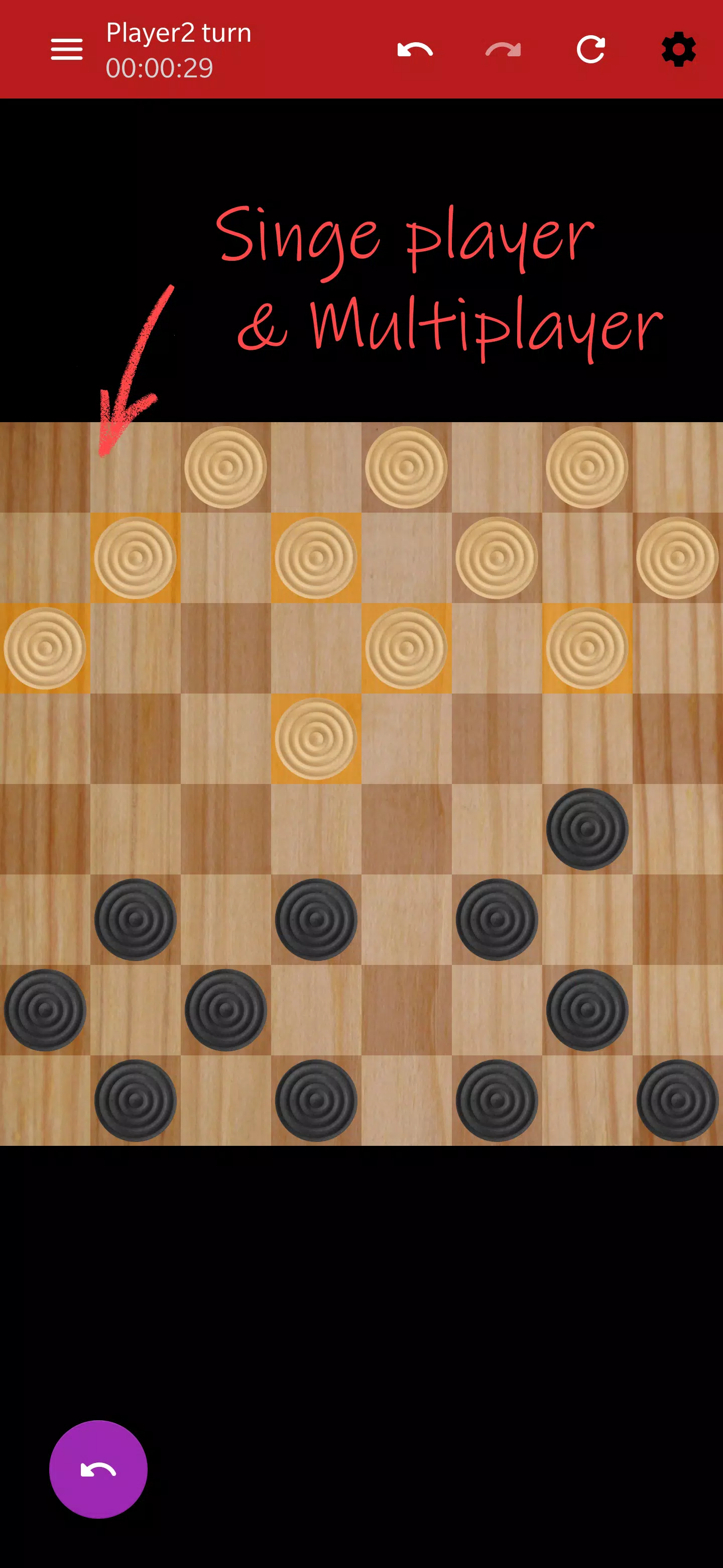 Captures d'écran de Ultimate Checkers