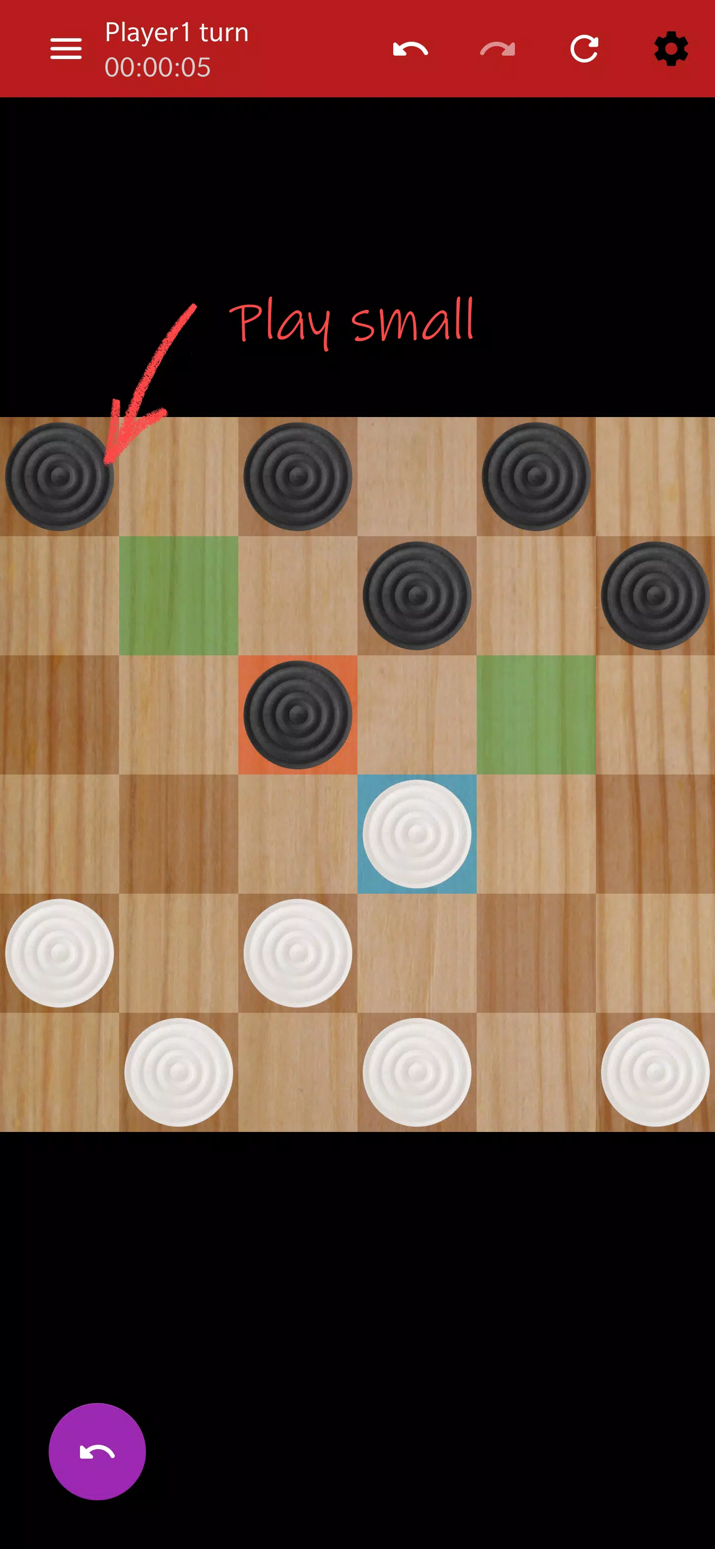 Captures d'écran de Ultimate Checkers