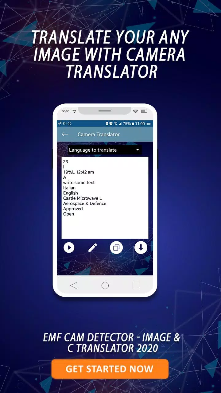 EMF Cam Detector & Translator Screenshots