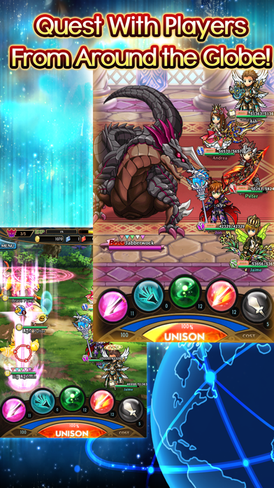 Unison League スクリーンショット