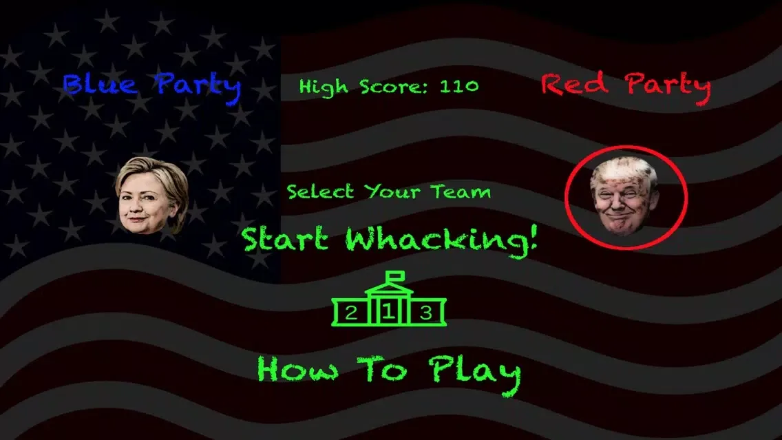 Whack A Political Candidate Screenshots