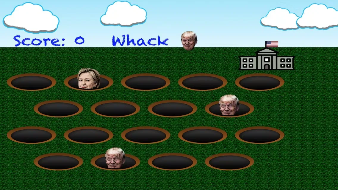 Whack A Political Candidate Screenshots