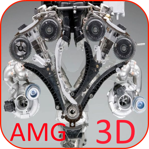 Engine V12 AMG Video Wallpaper