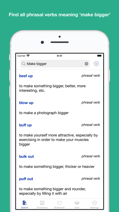 English Meaning Dictionary Screenshots