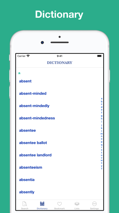 English Meaning Dictionary Screenshots