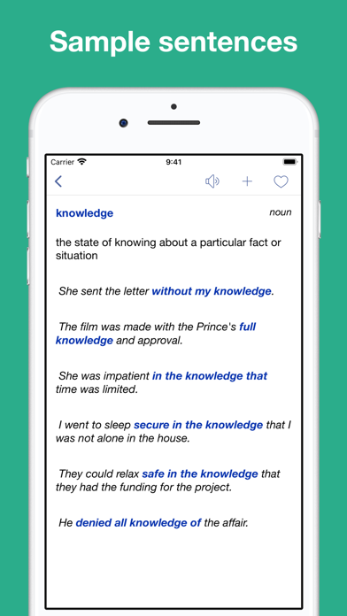 English Meaning Dictionary Screenshots