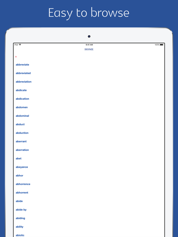 English Sentence Dictionary iPad Screenshots
