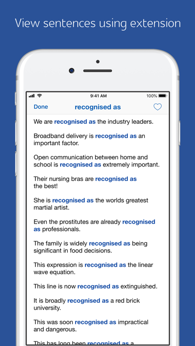 English Sentence Dictionary Screenshots