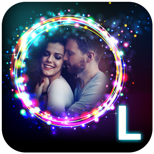 Lighting Text Photo Frame : Light Text Photo Frame Lighting Text Photo Frame : Light Text Photo Frame