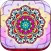 Mandalas coloring pages – Secret Garden colorfy game for adults
