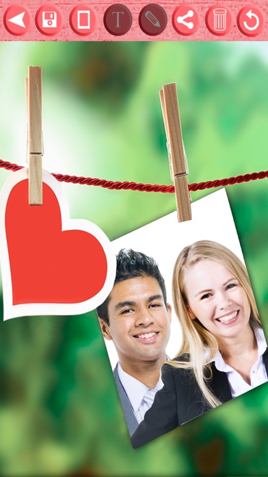 Valentine love frames - Photo editor to put your Valentine love photos in romantic love frames Screenshots