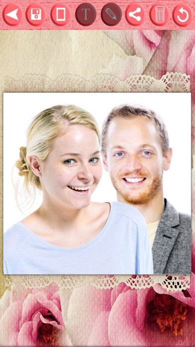 Valentine love frames - Photo editor to put your Valentine love photos in romantic love frames Screenshots