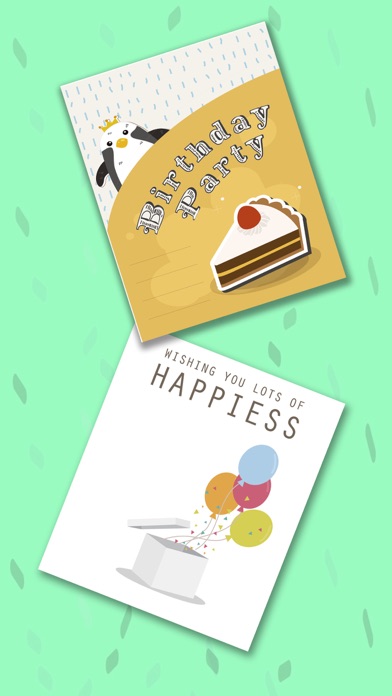 Happy birthday greeting cards – Create stickers Screenshots