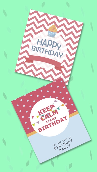Happy birthday greeting cards – Create stickers Screenshots