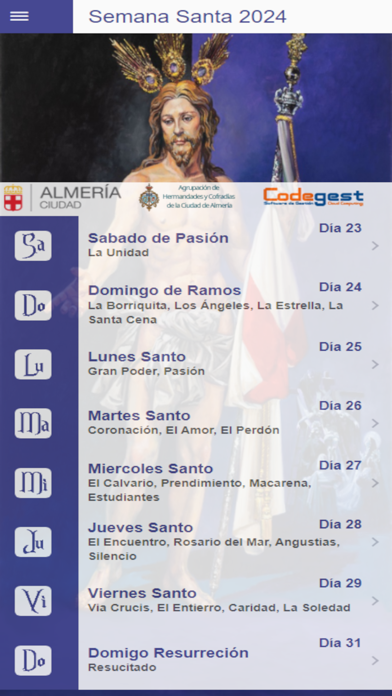 Guía Semana Santa Almería 2024 Screenshots
