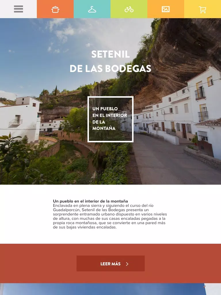 Conoce Setenil de las Bodegas iPad Screenshots