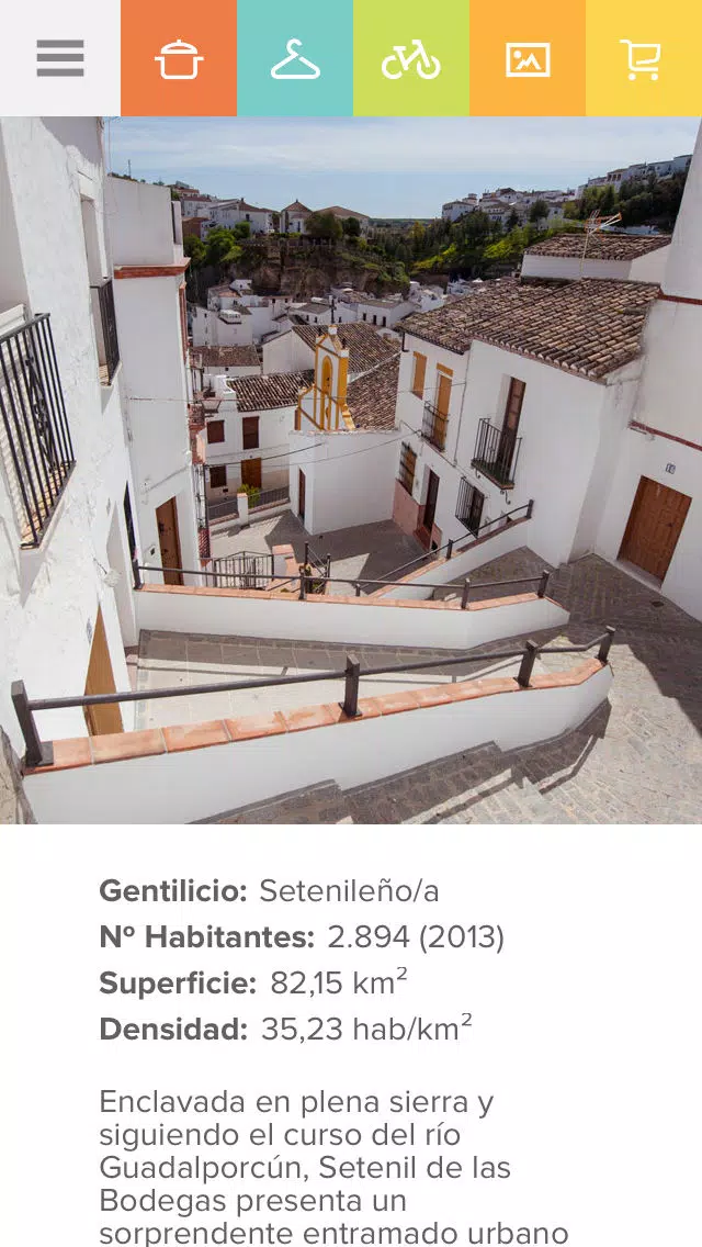 Conoce Setenil de las Bodegas Screenshots