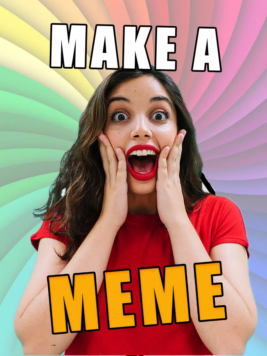 Captures d'écran de Meme Generator with photos iPad
