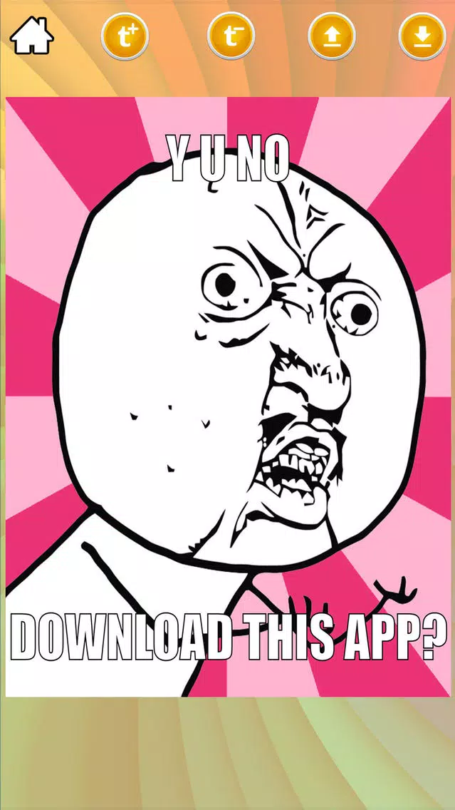 Captures d'écran de Meme Generator with photos