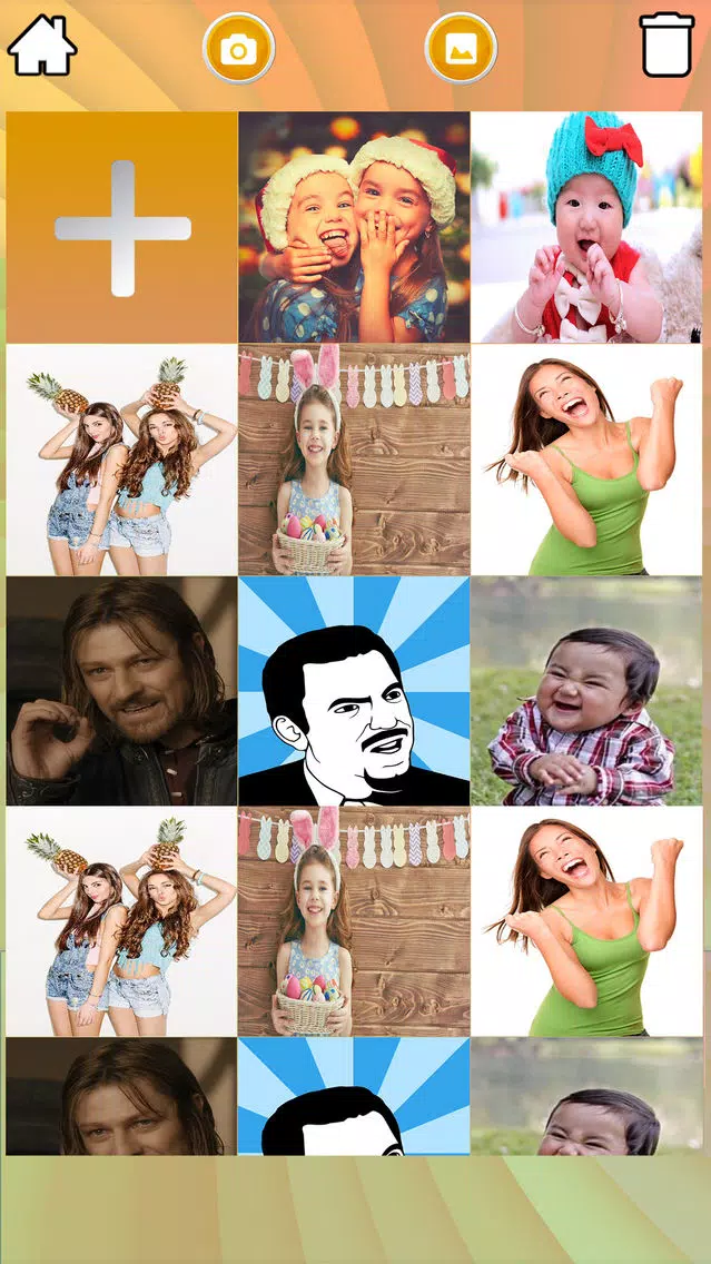 Captures d'écran de Meme Generator with photos