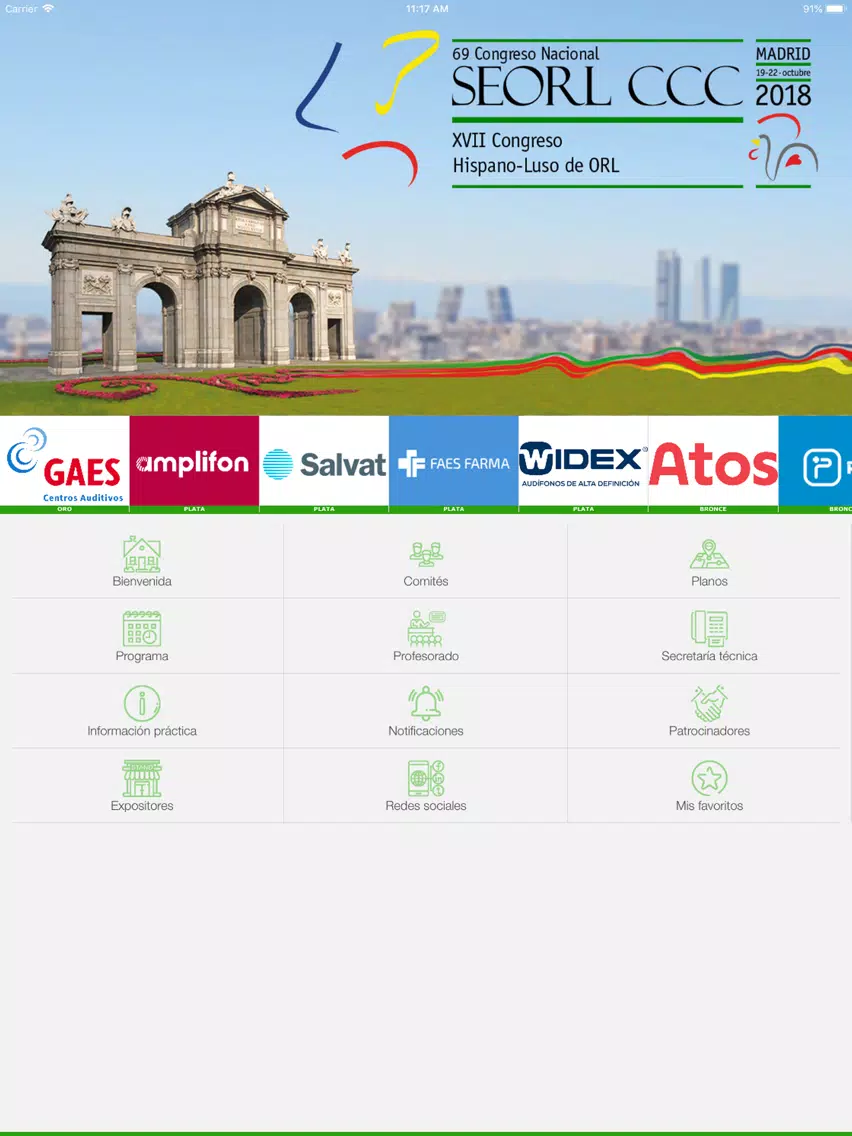 69 Congreso Nacional SEORL-CCC iPad Screenshots