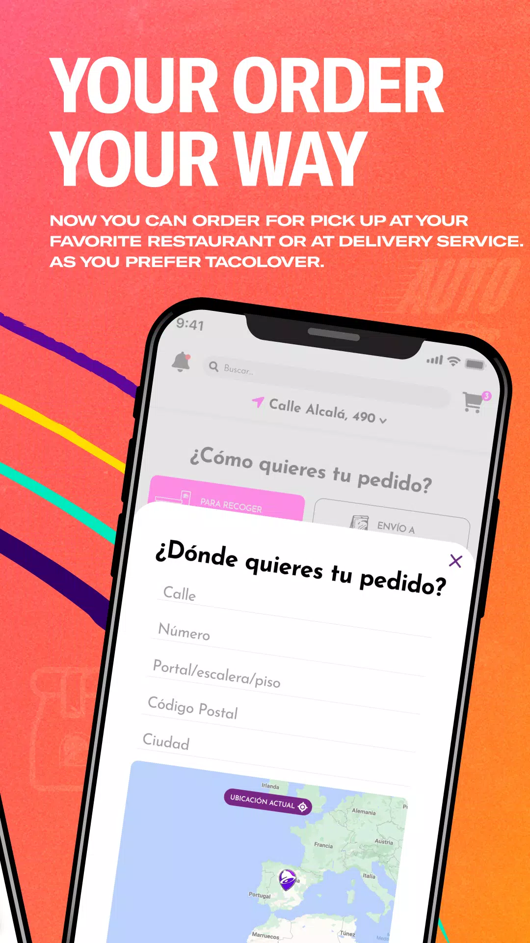 Taco Bell Spain Screenshots