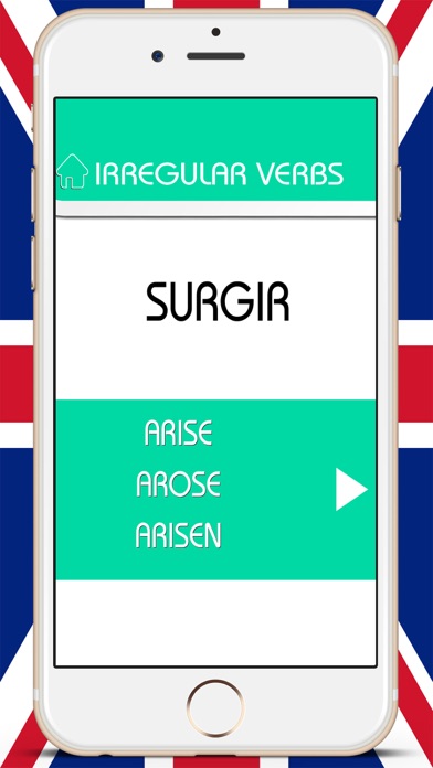 Irregular Verbs in English - Practice and study languages is easy Screenshots
