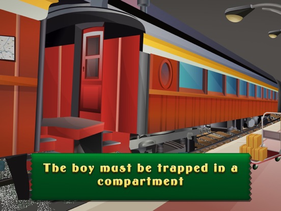 Escape Boy In Train - start a brain challenge iPad Screenshots