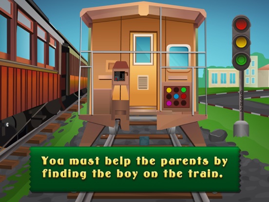 Escape Boy In Train - start a brain challenge iPad Screenshots