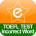 TOEFL Incorrect Word