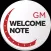 GM WELCOME NOTE