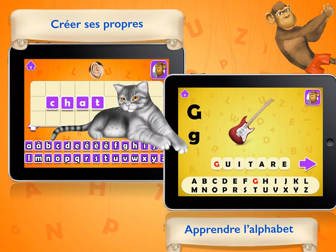 Apprendre l' alphabet, lire et ecrire iPad Screenshots
