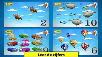 spelletjes voor kleuters : de cijfers Screenshots