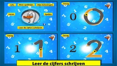 spelletjes voor kleuters : de cijfers Screenshots