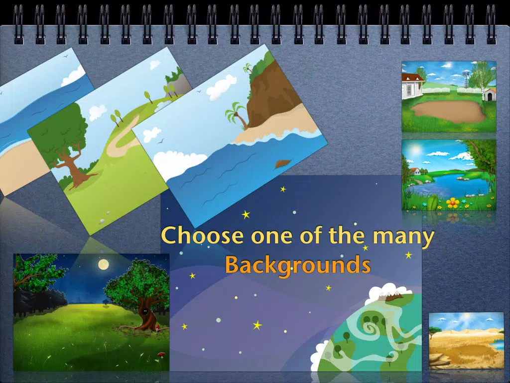 Sticker Book for Kids Free iPad Screenshots