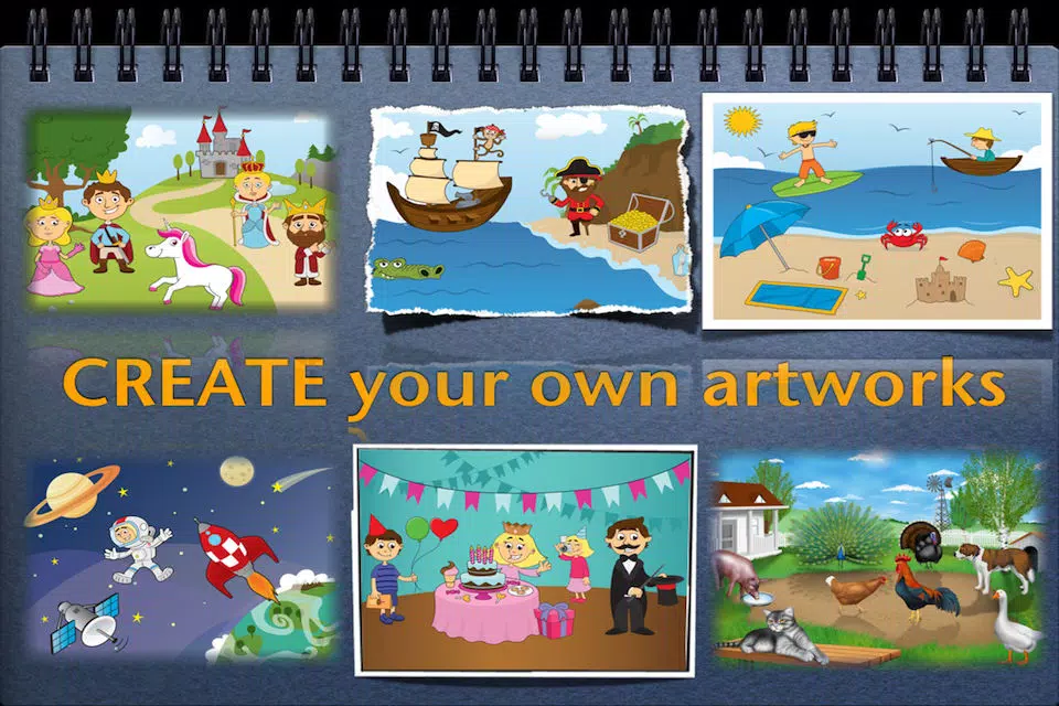 Sticker Book for Kids Free Screenshots